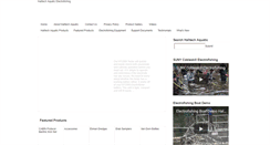 Desktop Screenshot of halltechaquatic.com
